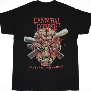 CANNIBAL CORPSE ICEPICK LOBOTOMY NEW BLACK T-SHIRT