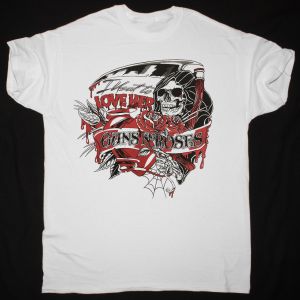 GUNS N ROSES I USED TO LOVE HER NEW WHITE T-SHIRT
