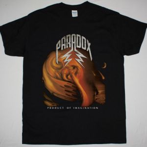 PARADOX PRODUCT OF IMAGINATION 1987 NEW BLACK T-SHIRT