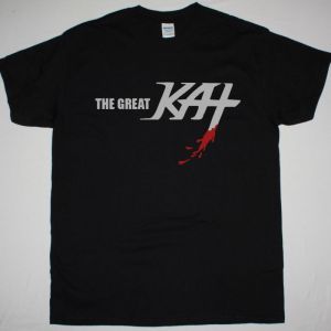THE GREAT KAT LOGO NEW BLACK T-SHIRT