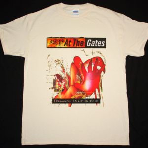 AT THE GATES TERMINAL SPIRIT DISEASE NEW NATURAL T-SHIRT