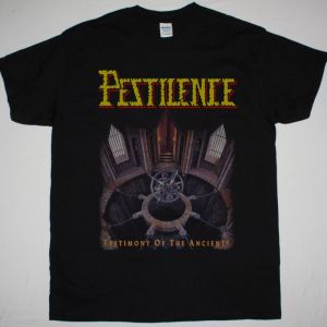 PESTILENCE TESTIMONY OF THE ANCIENTS NEW BLACK T-SHIRT