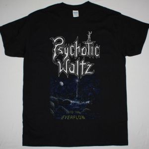 PSYCHOTIC WALTZ INTO THE EVERFLOW 1992 NEW BLACK T SHIRT