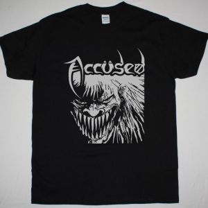 THE ACCUSED MARTHA SPLATTERHEAD NEW BLACK T SHIRT