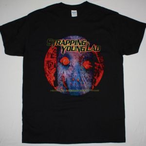 STRAPPING YOUNG LAD HEAVY AS A REALLY HEAVY THING NEW BLACK T-SHIRT