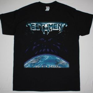 TESTAMENT THE NEW ORDER 1988  NEW BLACK T-SHIRT