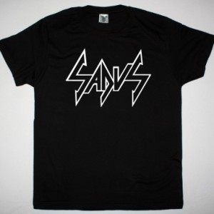 SADUS LOGO NEW BLACK T SHIRT