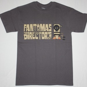 FANTOMAS THE DIRECTORS CUT NEW GREY T-SHIRT