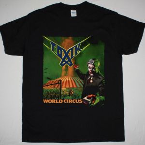 TOXIK WORLD CIRCUS 1988 NEW BLACK T-SHIRT