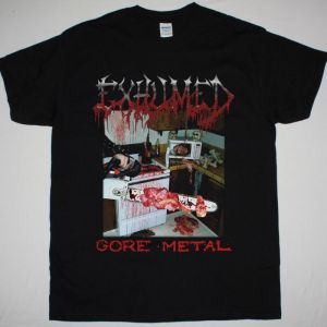 EXHUMED GORE METAL NEW BLACK T-SHIRT
