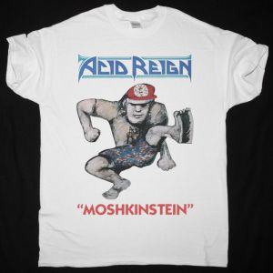 ACID REIGN MOSHKINSTEIN NEW WHITE T-SHIRT