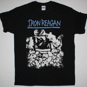 IRON REAGAN CLINTON IN A DRESS NEW BLACK T-SHIRT