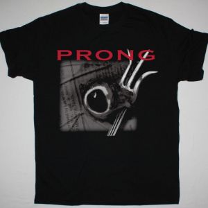PRONG CLEANSING NEW BLACK T SHIRT
