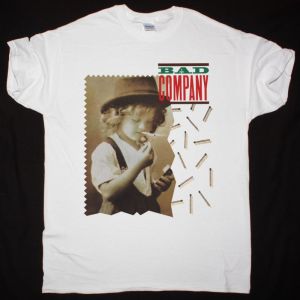 BAD COMPANY DANGEROUS AGE 1988 NEW WHITE T SHIRT