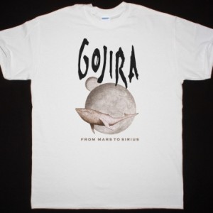 GOJIRA FROM MARS TO SIRIUS NEW WHITE T SHIRT