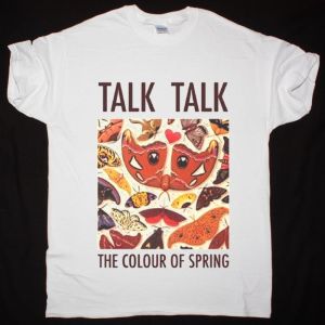 TALK TALK THE COLOUR OF SPRING NEW WHITE T SHIRT