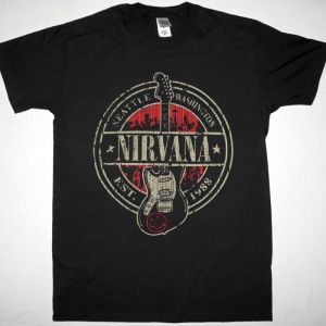NIRVANA SEATTLE NEW BLACK T-SHIRT