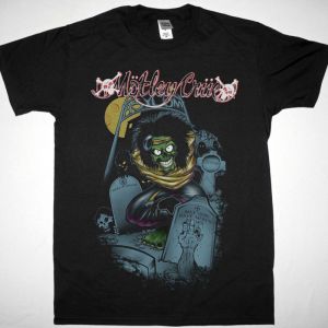 MOTLEY CRUE DR. FEELGOOD ASYLUM NEW BLACK T-SHIRT