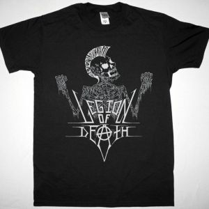 LEGION OF DEATH LEGION OF DEATH 1988 NEW BLACK T-SHIRT