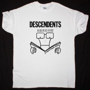 DESCENDENTS EVERYTHING SUCKS NEW WHITE T SHIRT