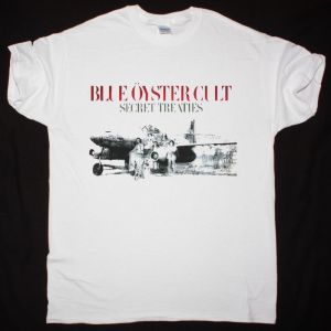BLUE ÖYSTER CULT SECRET TREATIES NEW WHITE T SHIRT