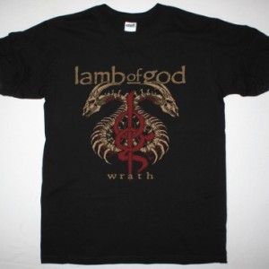 LAMB OF GOD WRATH NEW BLACK T-SHIRT