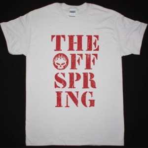 THE OFFSPRING STENCIL STACK NEW ICE GREY T-SHIRT