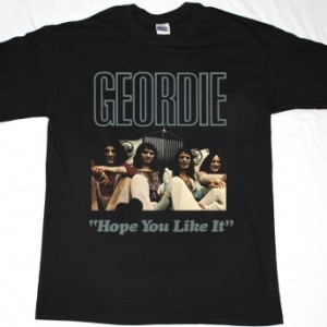 GEORDIE HOPE YOU LIKE IT NEW BLACK T-SHIRT