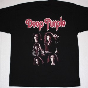 DEEP PURPLE STORMBRINGER 1974 NEW BLACK T-SHIRT