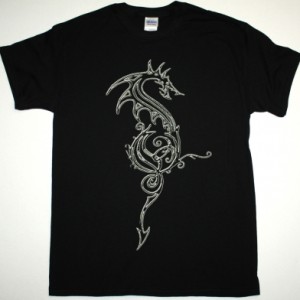 OPETH DRAGON LOGO NEW BLACK T-SHIRT