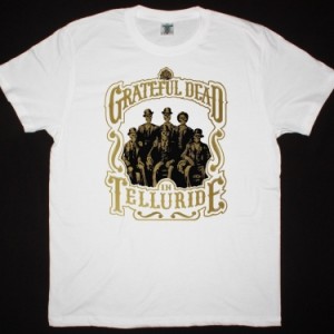GRATEFUL DEAD IN TELLURIDE COLORADO NEW WHITE T SHIRT