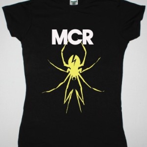 MY CHEMICAL ROMANCE DANGER DAYS NEW BLACK LADY T-SHIRT