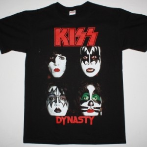 KISS DYNASTY 79 NEW BLACK T-SHIRT