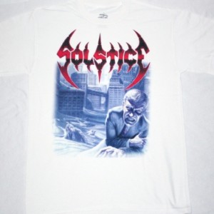 SOLSTICE 1992 NEW WHITE T-SHIRT