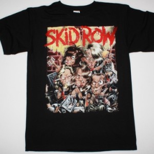 SKID ROW B-SIDE OURSELVES'92 NEW BLACK T-SHIRT
