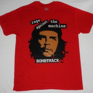 RAGE AGAINST THE MACHINE BOMBTRACK NEW RED T-SHIRT