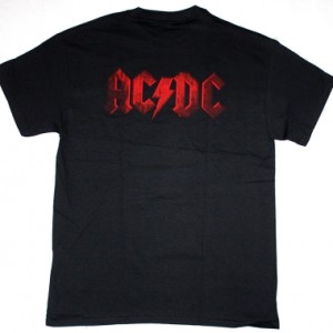 AC DC THE RAZORS EDGE AC/DC NEW BLACK T-SHIRT