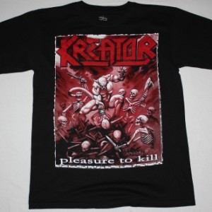 KREATOR PLEASURE TO KILL 86 NEW BLACK T-SHIRT NEW BLACK T-SHIRT