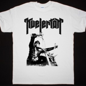 KVELERTAK DOOM BIKER NEW WHITE T-SHIRT