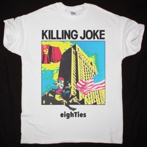 KILLING JOKE EIGHTIES NEW WHITE T-SHIRT