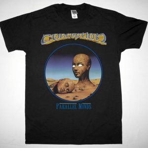 CONCEPTION PARALLEL MINDS NEW BLACK T-SHIRT