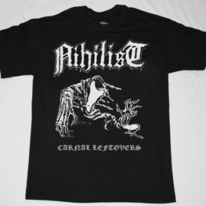NIHILIST CARNAL LEFTOVERS  NEW BLACK T-SHIRT