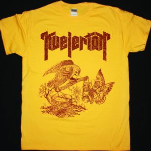 KVELERTAK BUTTERFLY OWL NEW YELLOW T-SHIRT