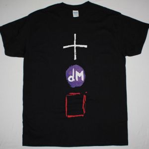 DEPECHE MODE DEVOTIONAL TOUR NEW BLACK T-SHIRT