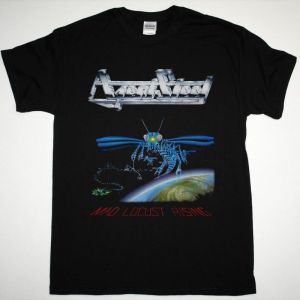 AGENT STEEL MAD LOCUST RISING NEW BLACK T SHIRT