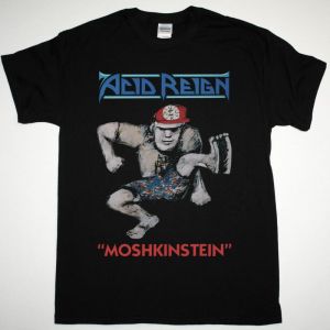 ACID REIGN MOSHKINSTEIN 1988 NEW WHITE T-SHIRT