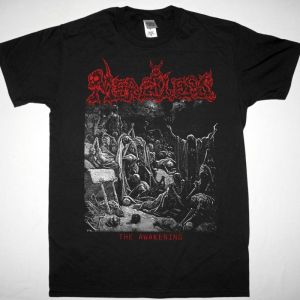 MERCILESS THE AWAKENING 1990 NEW BLACK T-SHIRT