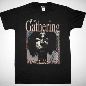 THE GATHERING STRANGE MACHINES NEW BLACK T-SHIRT
