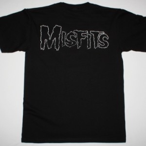 MISFITS EARTH A.D. / WOLFS BLOOD 83 NEW BLACK T-SHIRT