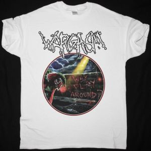 WARGASM WHY PLAY AROUND NEW WHITE T-SHIRT